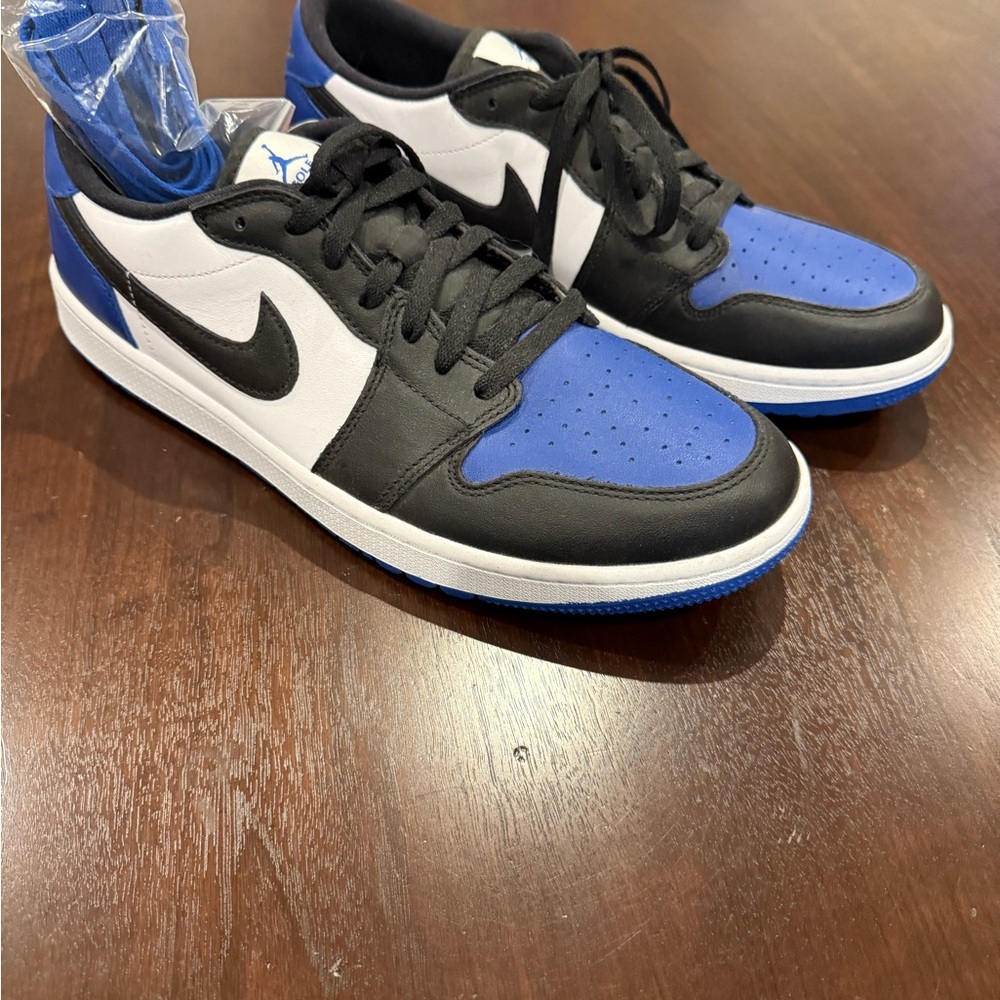 Nike Jordan 1 Retro Low Golf 'Royal Toe' Blue